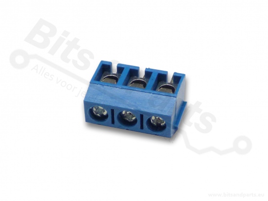 Schroefterminal blocks 3-voudig recht